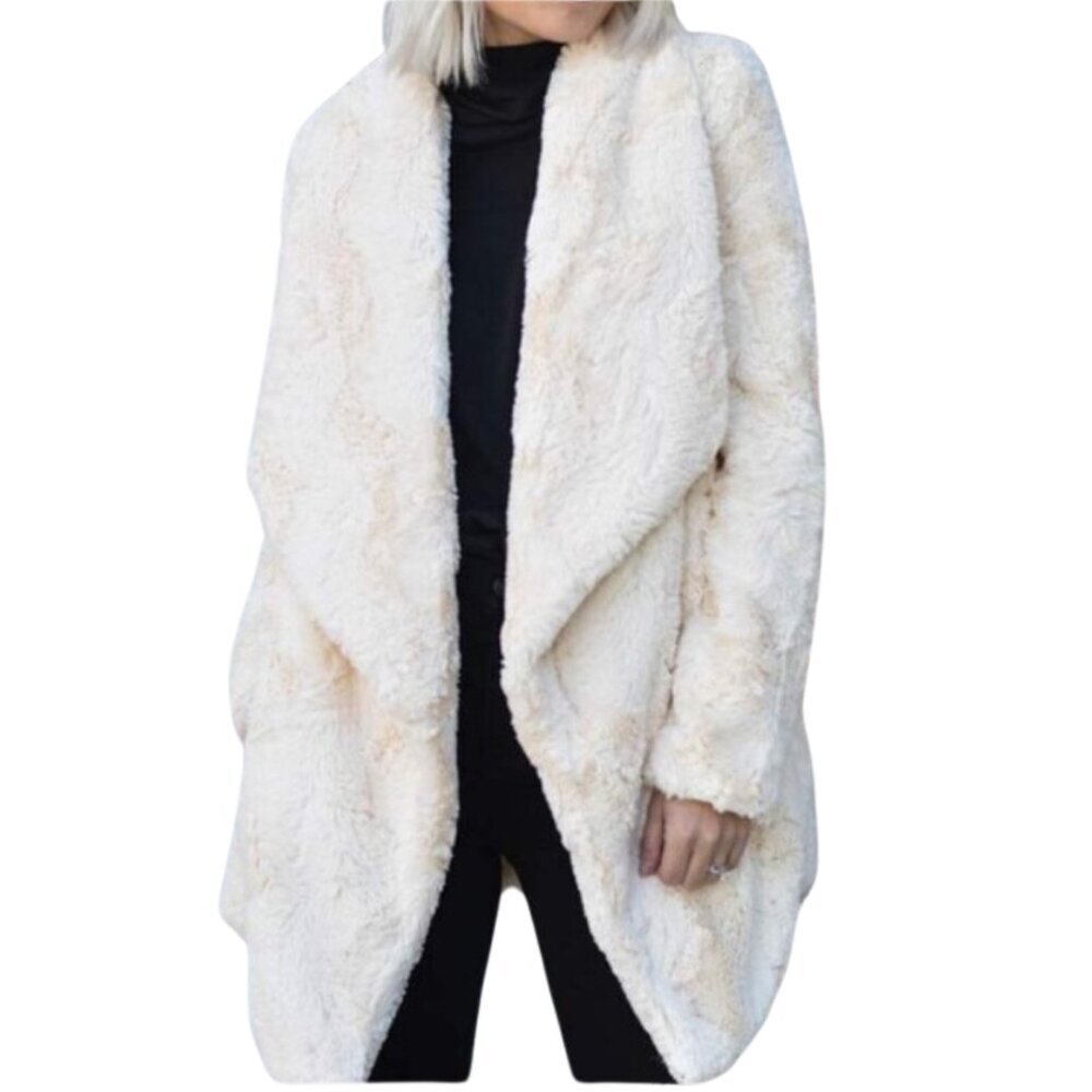 JACK BY BB DAKOTA TEDDY Faux Fur Jacket, size XS - Picture 2 of 3